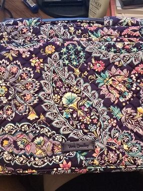 Vera Bradley Purple Floral Laptop Case